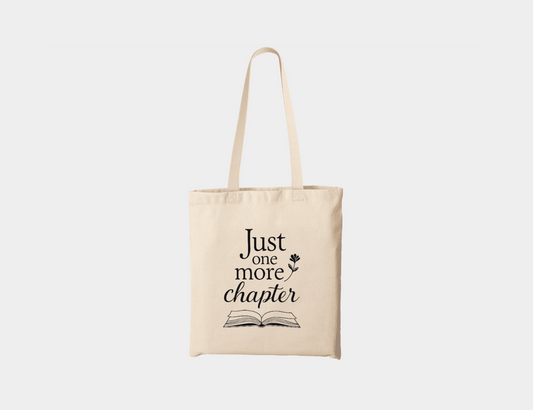 Totebag Just one more chapter - Blanca