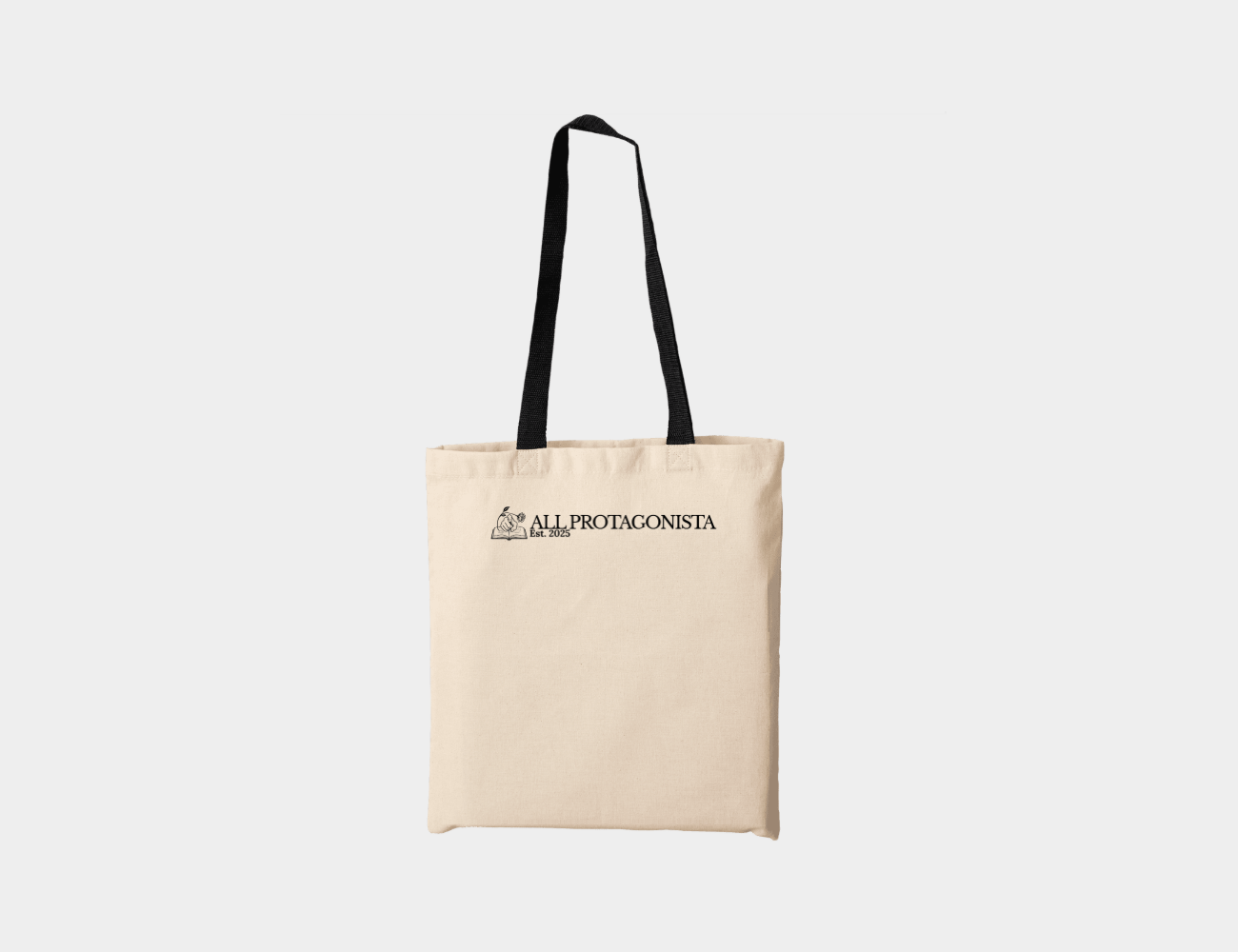 Totebag Just one more chapter - Blanco - Negro